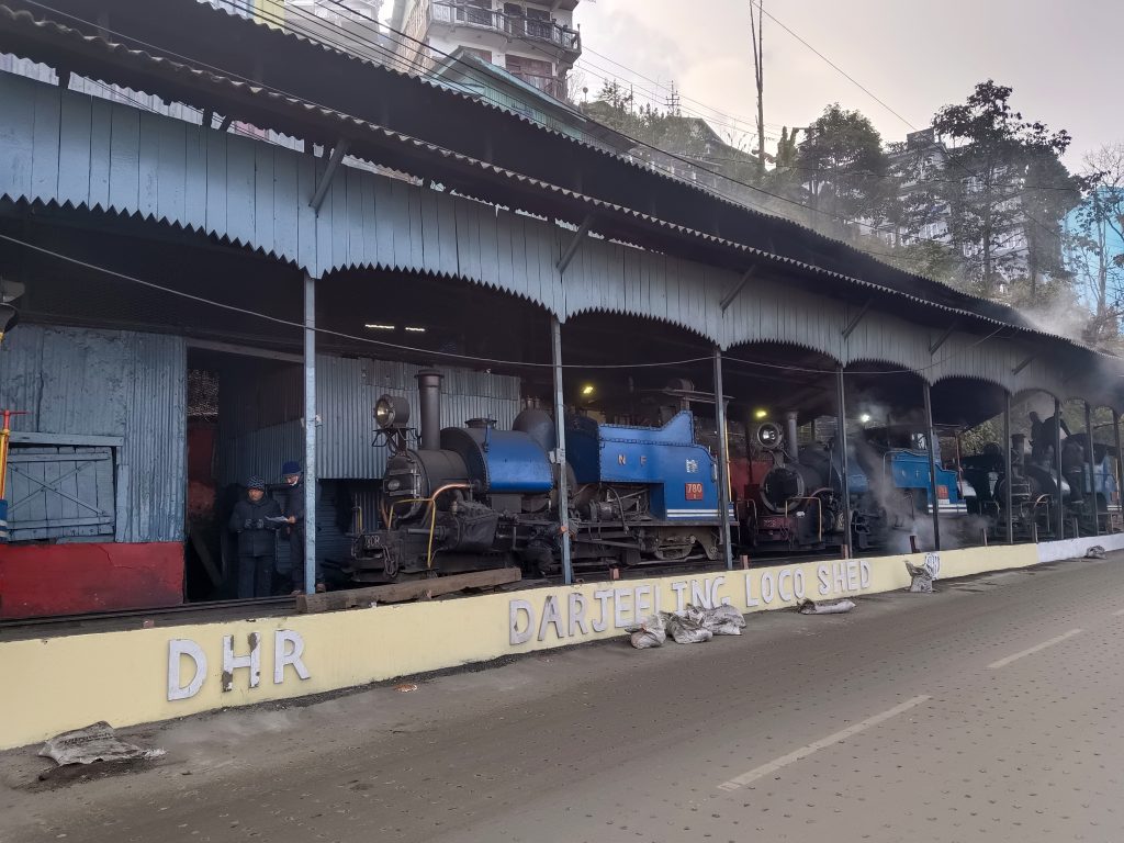 DARJEELING STEAM ENGINE LOCOSHED